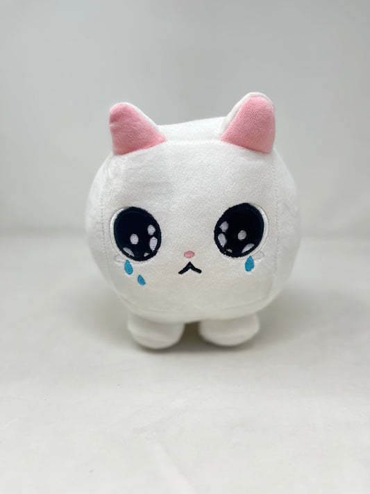 sad cat soft toy