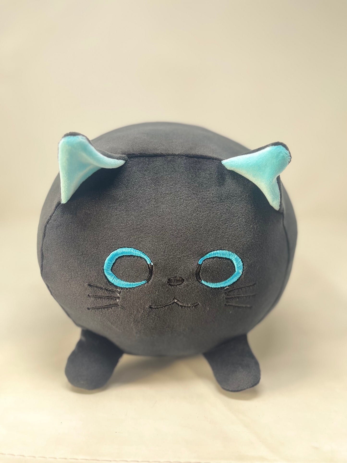 black cat soft toy